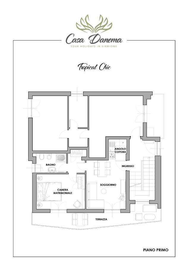 Casa Danema Lejlighed Sirmione Eksteriør billede